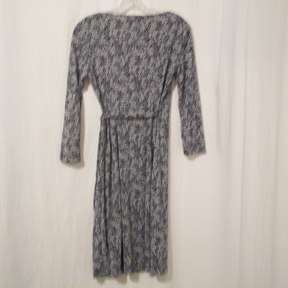 BCBGMaxAzria Black and White Midi Dress XS - Picture 2 of 3